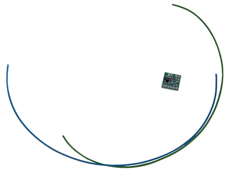 Ultra-Miniature Rotating Beacon Simulator Circuit Board -- Use w/Red or Yellow LEDs For Use w/Sound DCC Decoders & RC - Input: 3.3-18V DC