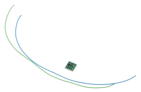 Ultra-Miniature 6-LED Chase Light Simulator Circuit Board -- Use w/Red/Orange/Yellow LEDs For Use w/Sound DCC Decoders/RC - Input: 3.3-18V