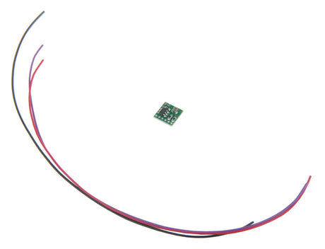 Ultra-Miniature 6-LED Chase Light Simulator Circuit Board -- Use w/White or Blue LEDs For Use w/Sound DCC Decoders & RC - Input: 3.3-18V DC