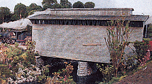 Railroad Covered Bridge -- Kit