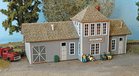 Barnsboro Depot -- Kit - 3-1/2 x 8-3/4"  8.7 x 21.8cm