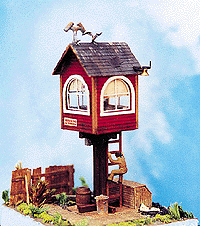 Small Trackside Structures Series -- Watch Tower