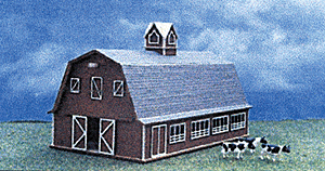 Small Trackside Structures Series -- Dairy Barn