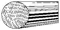 Round Moulding -- 3/64 x 24"  .12 x 60.96cm