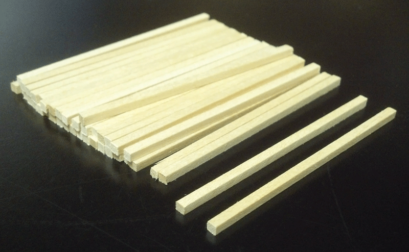 Turnout (Switch) Ties -- 3"  7.62cm pkg(40)