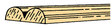 Double-Bead Moulding -- 24 x 1/8"  61 x .32cm