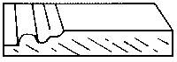 Base board 1/2"x22"l