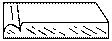 Base board 1/2"x22"l