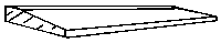 Window sill 1/2x22"l
