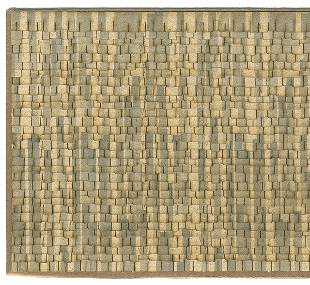 Laser-Cut Shingles - 3 x 7-3/4"  7.6 x 19.7cm -- Sand Wood Shake
