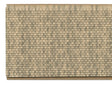 Assembled Laser-Cut Shingles 3 x 7-3/4" -- Sand Random