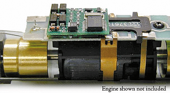 D14SR DCC Control Decoder 1.3 Amp - Silent Running(TM) -- Direct Plug-In, 6 EFX Function Outputs, NMRA 8-Pin