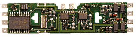 DA-SR Solder-In DCC Decoder - Silent Running(TM) -- For Kato Drive & Athearn Genesis