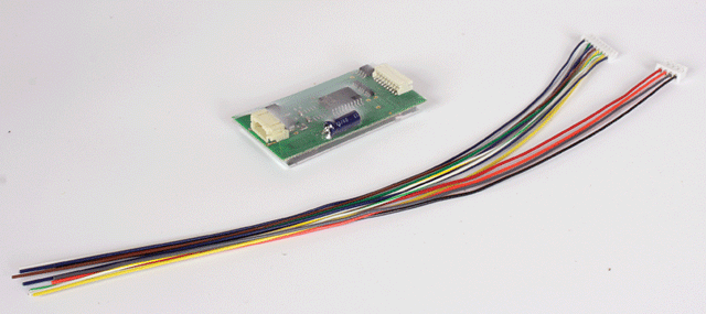 D408SR DCC Control 4-Amp Decoder - Silent Running(TM) -- 9-Function for S, O & Large Scale