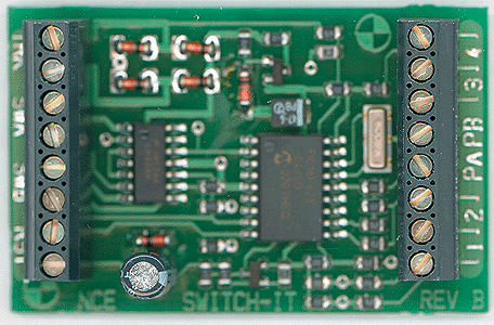 Switch-It Switch Machine DCC Decoder -- Runs 2-Stall Motor Type (TortoiseTM or SwitchMasterTM)