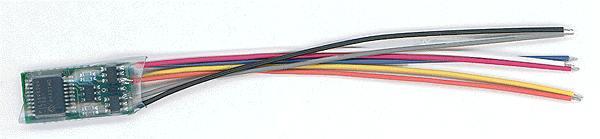 Silent Running(tm) Decoder -- N12SR - Measures: 11/32 x 11/16 x 1/8"  8.6 x .18 x 3.2cm