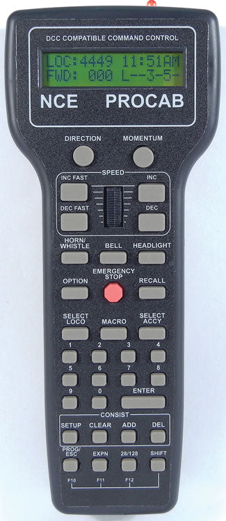 Deluxe Master ProCabR(TM) Wireless DCC Throttle-2