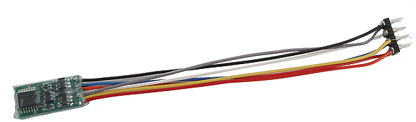 Decoders -- N12SRP - Generic 1 Amp 2 Function w/NMRA 8 Pin Plug