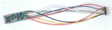 Decoders -- N14SRP - Generic, Thin, 1-Amp 4-Function w/8-Pin NMRA Plug