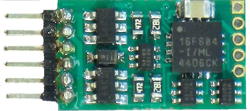 N12-NEM Plug-In 4-Function Decoder - 6-Pin NEM 651 Connector