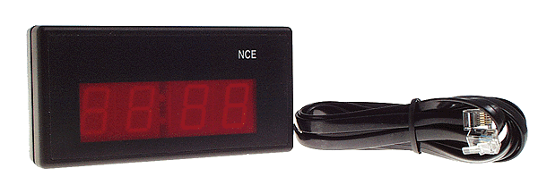 Cab Bus Clock -- Clock - w/.800" High Digits