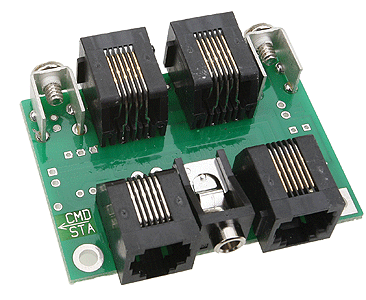 UTP Cab Bus Fascia Panel -- RJ12 (Telephone Type) Connectors