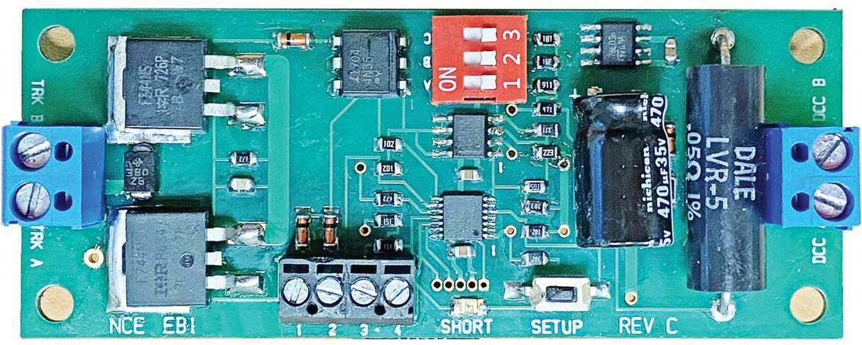 Single-Output Electronic Circuit Breaker -- EB1 2.25 - 8 Amps / 22 Volts per Output - Status LEDs-2