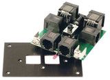 UTP-CAT5 Fascia Panel -- With 2 CAT RJ45 Sockets on Back-2