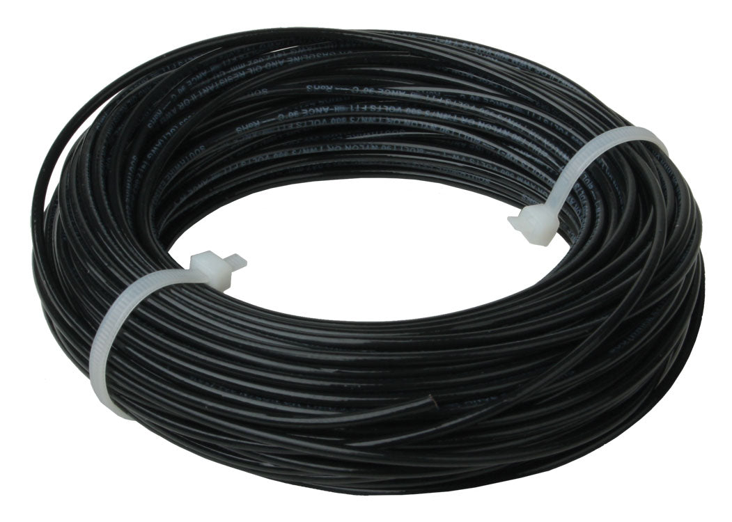 DCC Main Bus 14AWG Wire -- Black 100'  30.5m