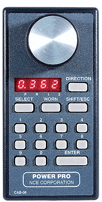 Cab06 Intermediate DCC Throttle -- Standard