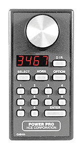 Cab06r Intermediate DCC Throttle -- Radio Wireless