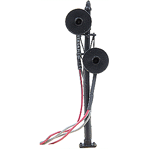 Double Target Light Signal -- Black with red/green indication