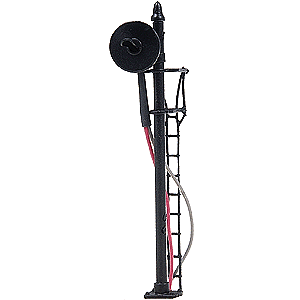 Single Target Light Signal -- Black with red indication