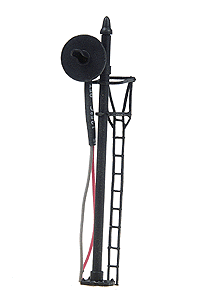 Single Target Light Signal -- Black with amber indication