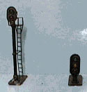 Single-Board Signal w/LEDs -- 2-Light (black)