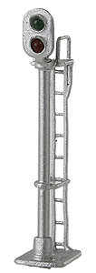 Single-Board Signal w/LEDs -- 2-Light (silver)-1