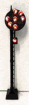 Position Light Signal -- PRR 8-Light