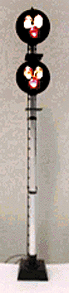 Type G Tri-Color Target Signal -- 3-Light Double