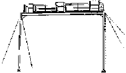 Signal Bridge Kit -- I-Beam 2 Track