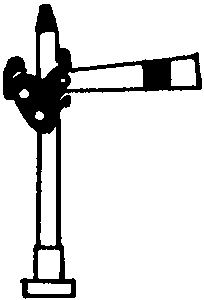 Signal Disc Head -- Semaphore 2-Light