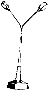 Street Lamp Double Arm