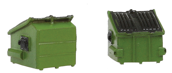 Trash Container pkg(2) -- 8 Cubic Yards-1