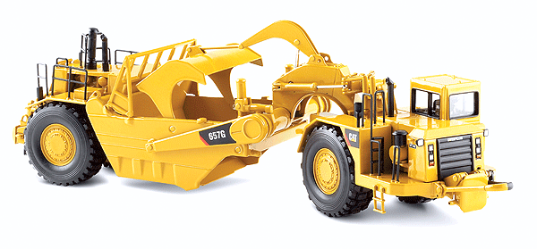 Caterpillar(R) 657G Wheel Tractor Scraper - Assembled