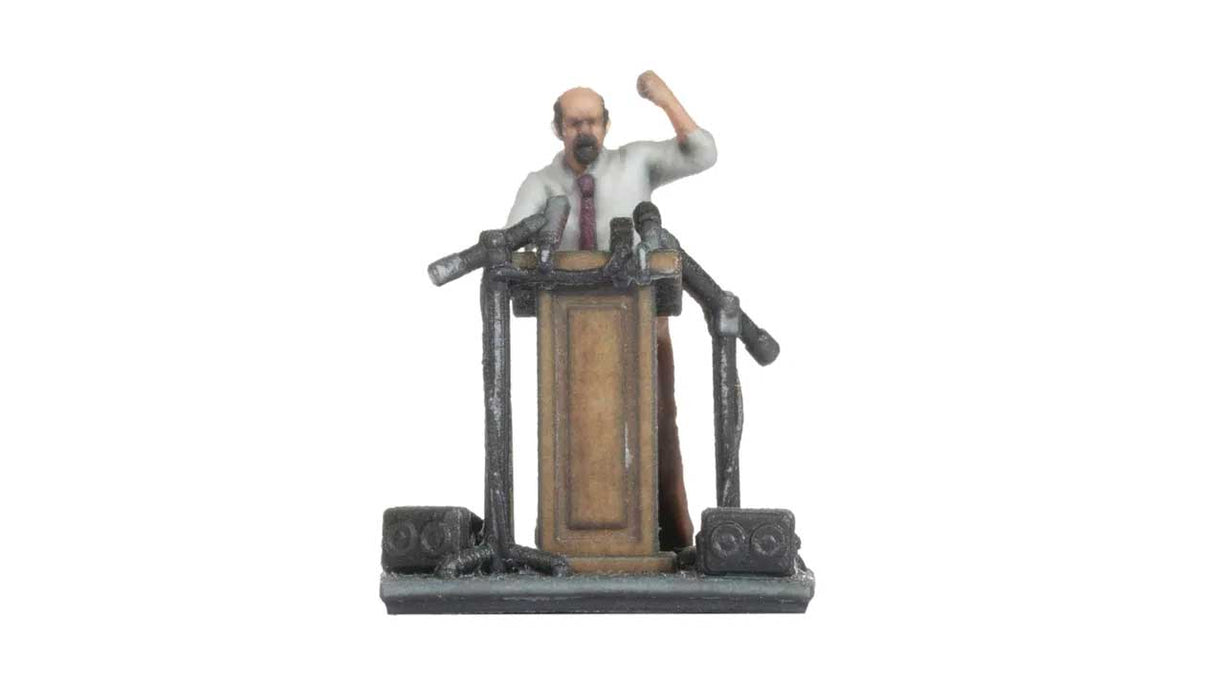 Man at Lectern