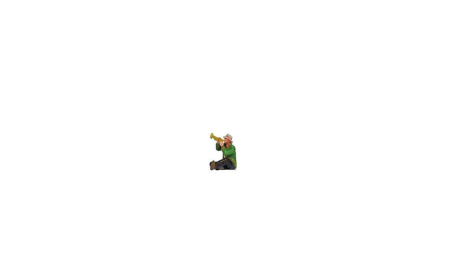 Sitting Trumpeter - Color 3D Print
