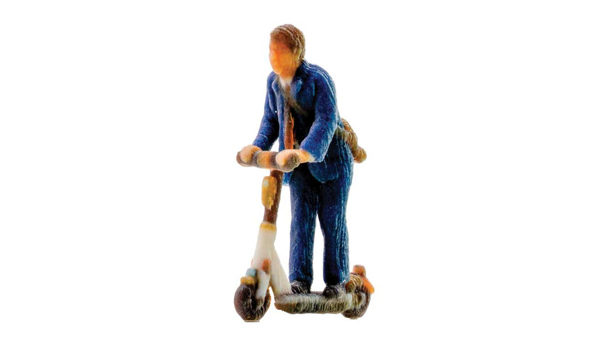 Bicycle Police Officer - Color 3D Print