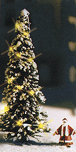 Trees -- Christmas Tree w/Working Lights