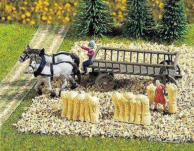 Vehicles -- Horse-Drawn Hay Wagon