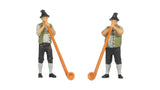 Alphorn Players - Sound Scene 2.0 -- 2 Players, Sound Module & Speaker-1