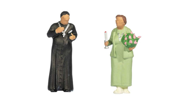 Church Bells - Sound Scene 2.0 -- Pastor and Lady with Flowers, Sound Module & Speaker-1